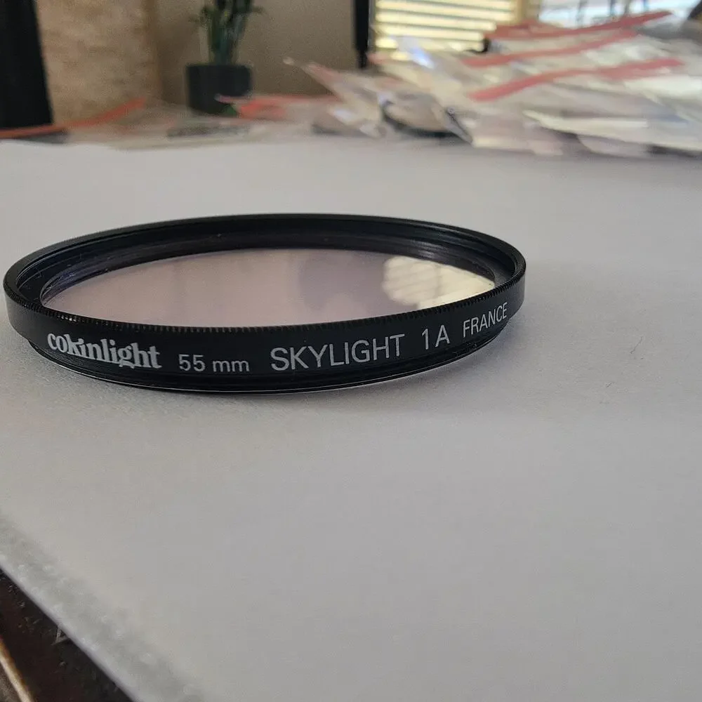 Cokinlight Skylight 1A 55mm Black Camera Lens Filter France Photo UV Haze